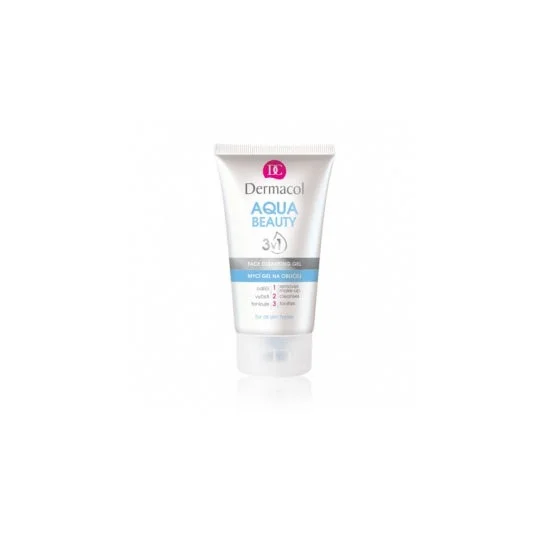 Dermacol Aqua Beauty 3 في 1 – جل منظف للوجه